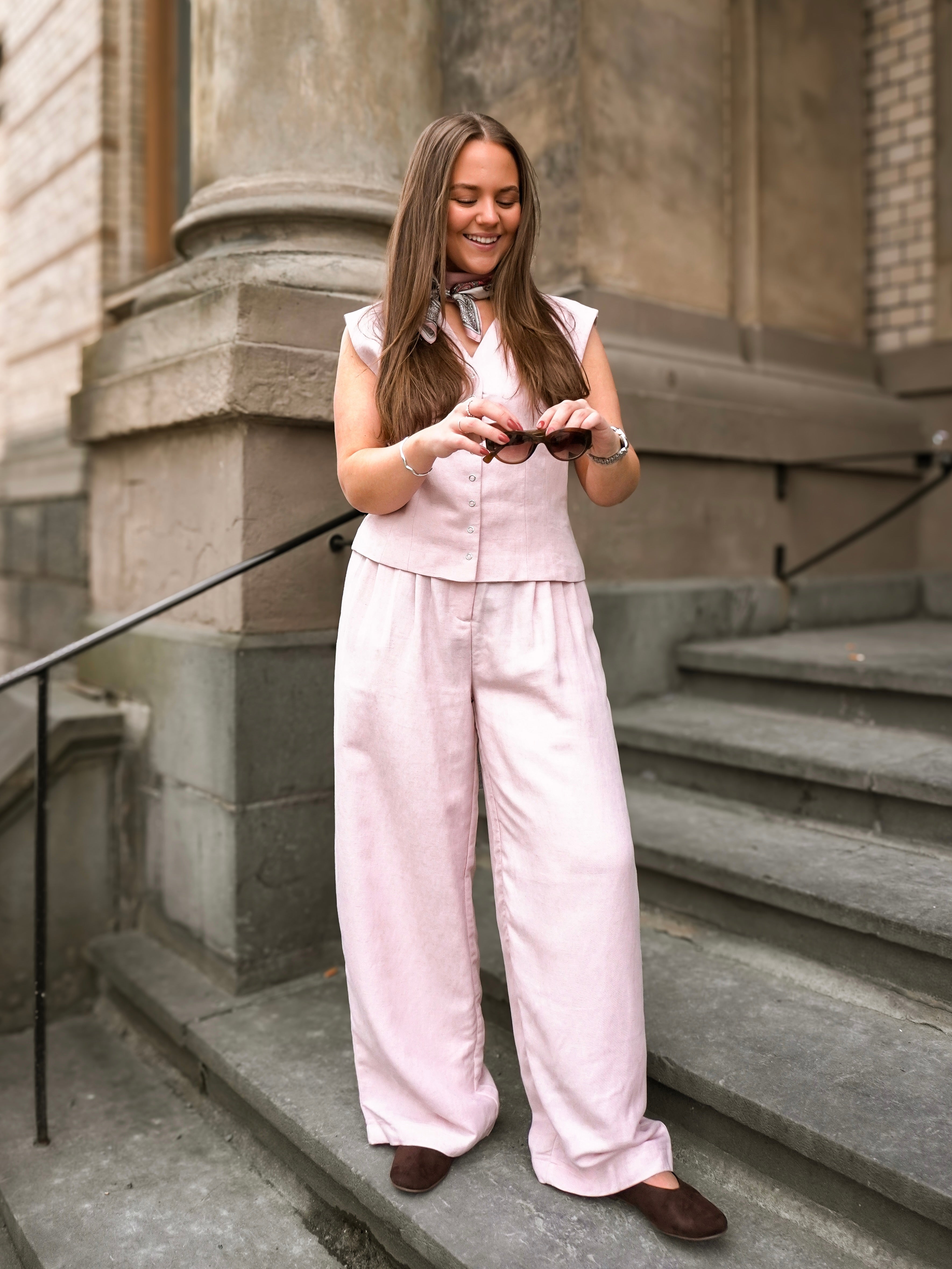 OBJMOLLY Trousers - Pale Lilac